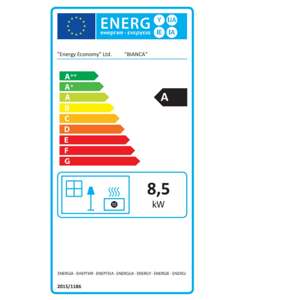 Houtkachel Balkan Energy Bianca, 8.5kW | Air houtkachels | Houtkachels |