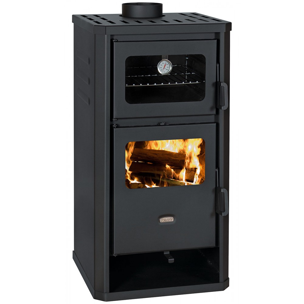 houtkachel met oven Prity FM  D 12,1kW, Log | Houtkachels met oven | Houtkachels |