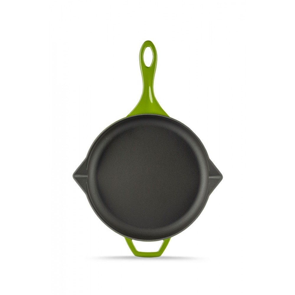 Gietijzer Set uit 2 delen Hosse, Bamboo | Gietijzeren pan set |  |