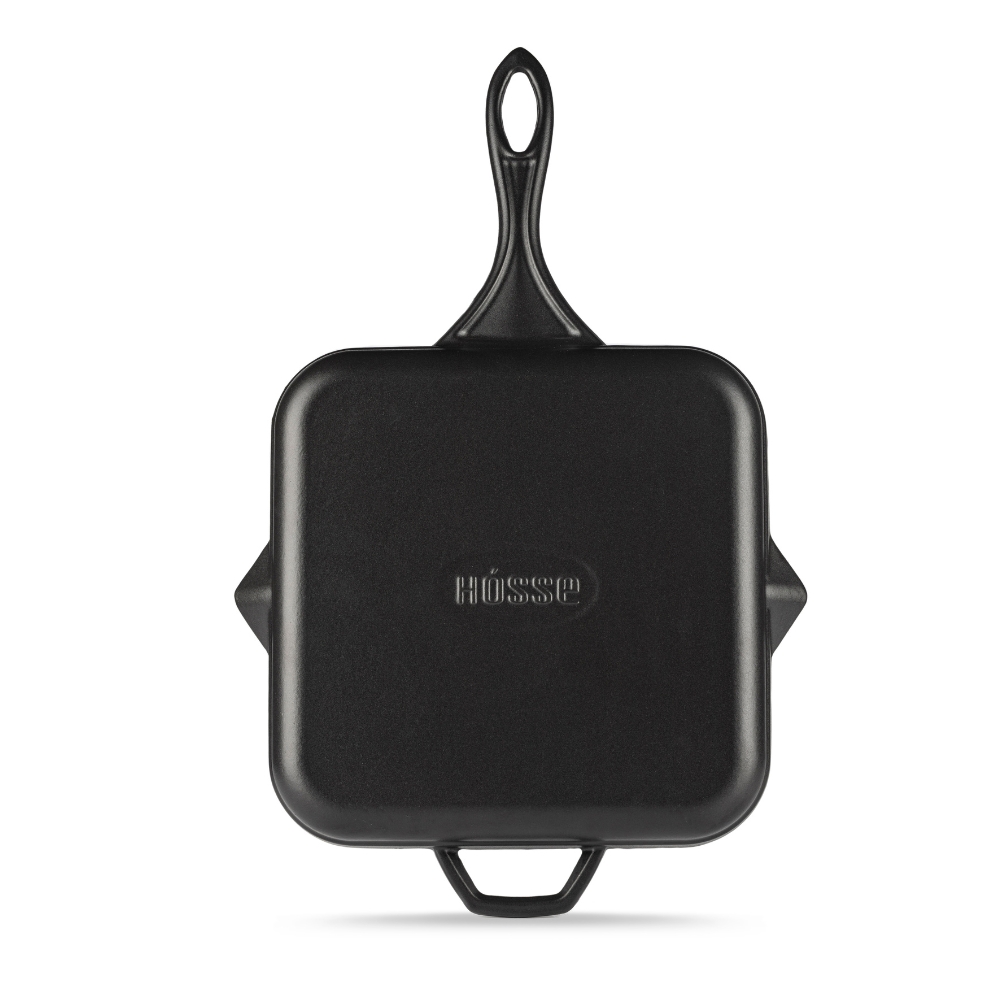 Gietijzer Set uit 3 delen Hosse, Black Onyx | Gietijzeren pan set |  |
