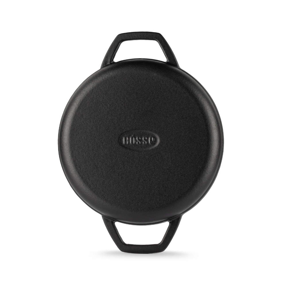 Gietijzer Set uit 2 delen Hosse, Black Onyx | Gietijzeren pan set |  |