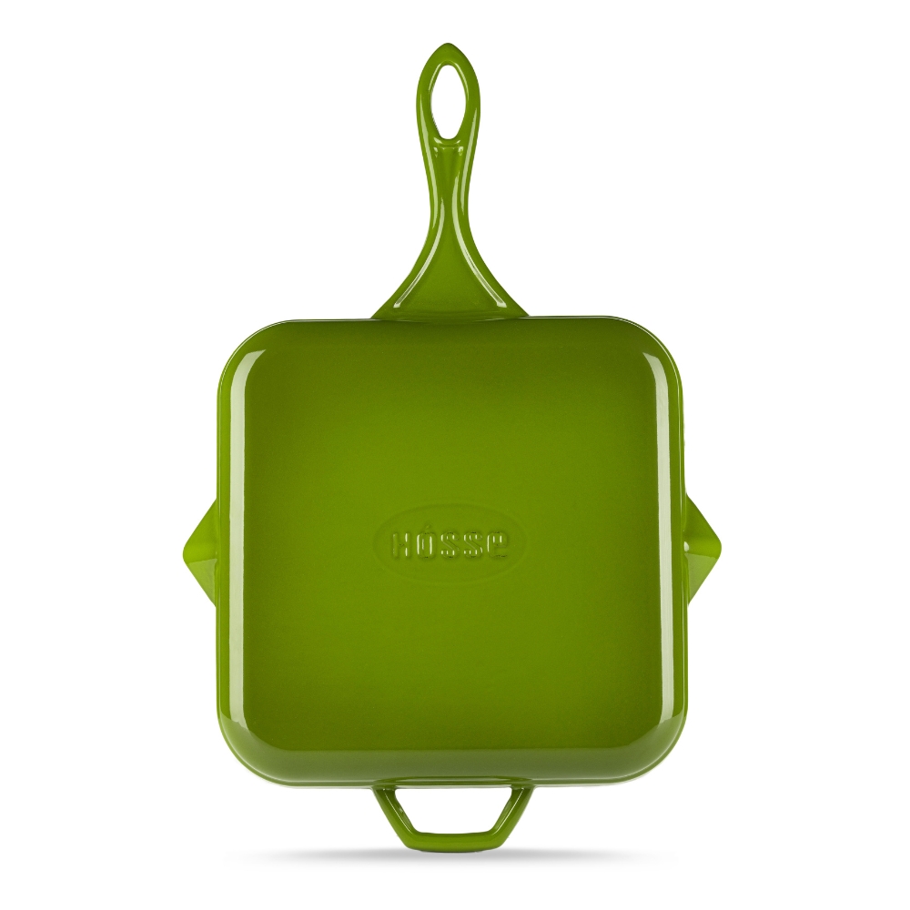 Gietijzer Set uit 2 delen Hosse, Bamboo | Gietijzeren pan set |  |