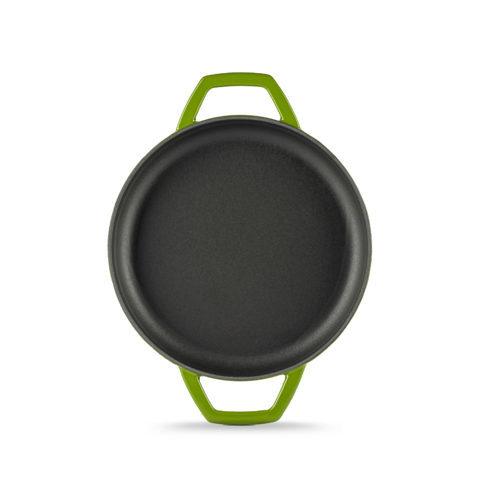 Gietijzer Set uit 2 delen Hosse, Bamboo | Gietijzeren pan set |  |