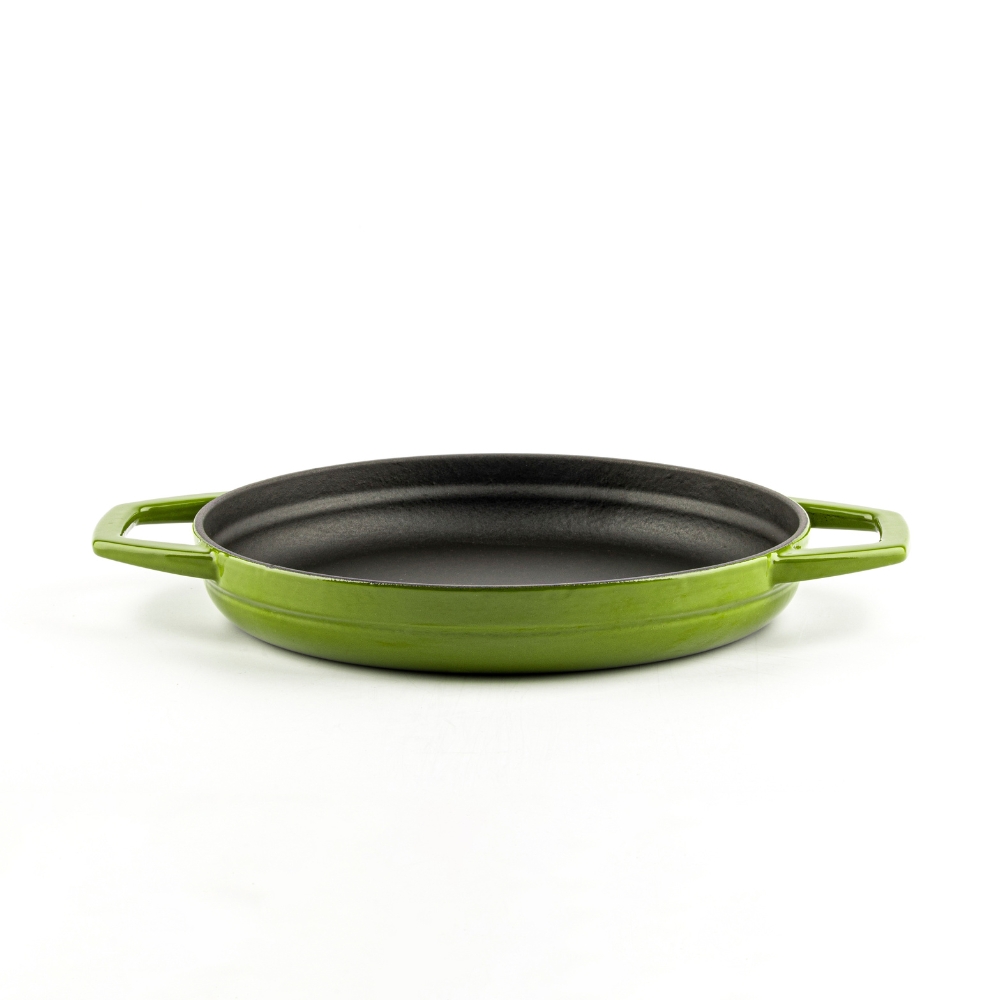 Gietijzer Set uit 2 delen Hosse, Bamboo | Gietijzeren pan set |  |