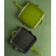 Gietijzer Set uit 2 delen Hosse, Bamboo | Gietijzeren pan set |  |