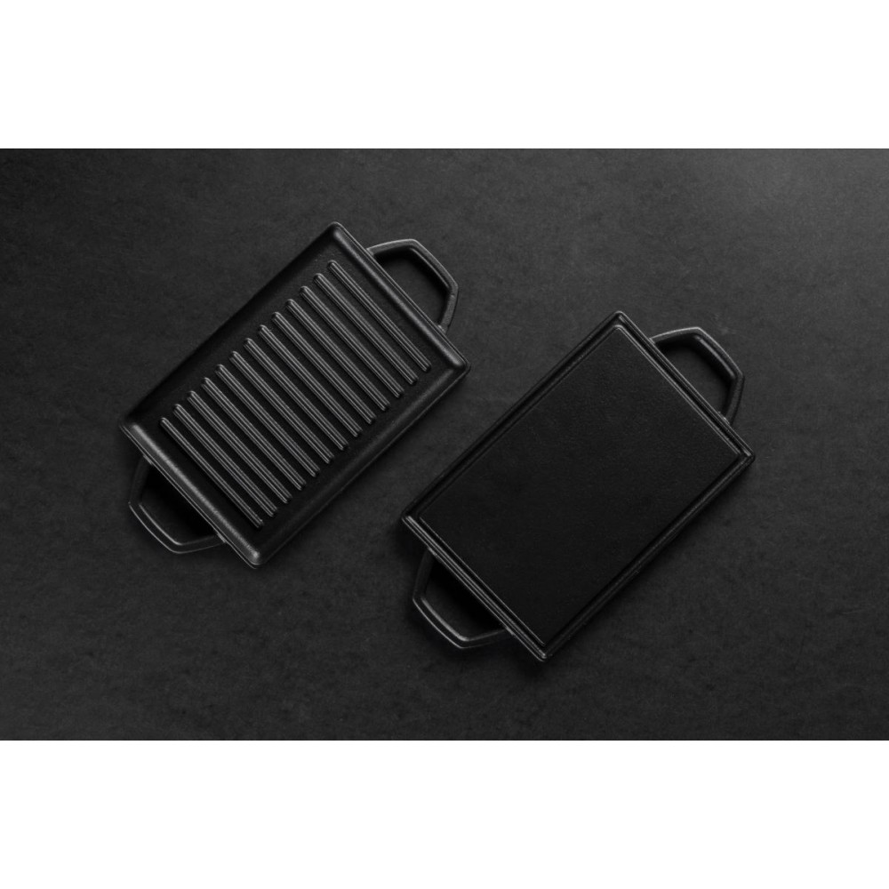 Mini gietijzeren grillplaat Hosse, 15.5x22.5cm | Alle producten |  |