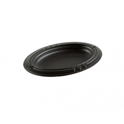 Gietijzeren ovenschaal Hosse oval, 25x33cm - Gietijzeren plaat