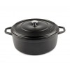 Diepe gietijzeren pot Solagio, Black Onyx, Ф28