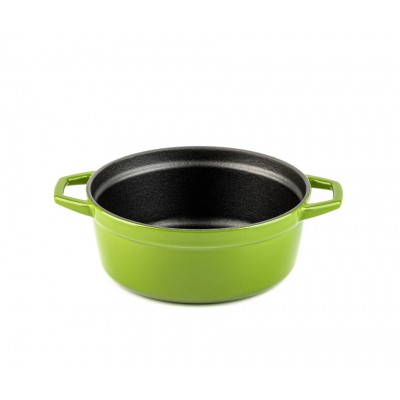 Diepe gietijzeren pot Hosse, Bamboo, Ф20 - Gietijzeren pot