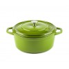 Diepe gietijzeren pot Solagio, Bamboo, Ф24