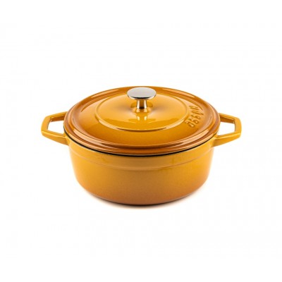 Diepe gietijzeren pot Hosse, Dijon, Ф20 - Gietijzeren pot