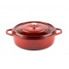 Ondiepe gietijzeren pot Solagio, Rubin, Ф26
