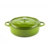 Ondiepe gietijzeren pot Solagio, Bamboo, Ф26