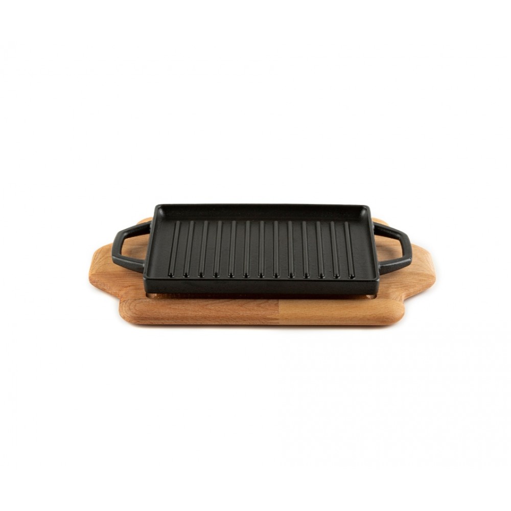 Houten onderzetter voor mini gietijzeren plaat Hosse HSDDHP1522 | Alle producten |  |