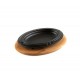 Houten onderzetter voor ovaal bord Hosse HSOISK1728, 17x28cm | Alle producten |  |