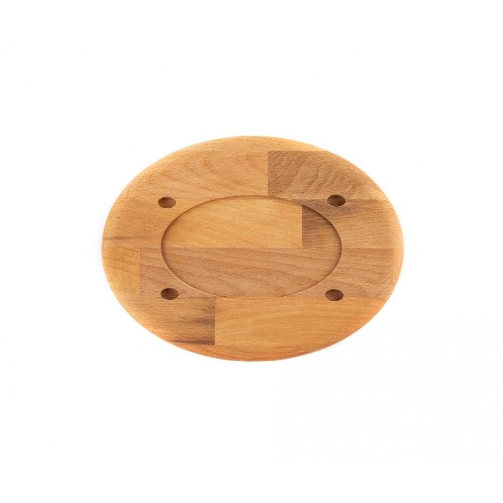 Houten onderzetter voor ovaal bord Hosse HSOISK1728, 17x28cm | Alle producten |  |
