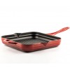 Geëmailleerde grillpan gietijzer Solagio, Rubin, 28x28cm