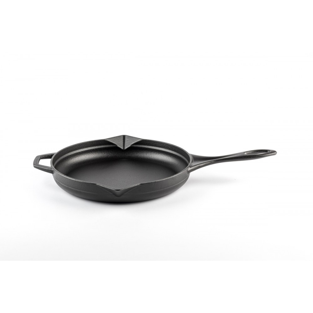 Gietijzer Set uit 2 delen Hosse, Black Onyx | Gietijzeren pan set |  |