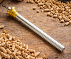 Gloeibougie voor pelletkachel