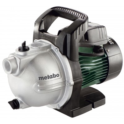 Waterpomp tuin voor schoon water Metabo P 3300 G, vermogen 900 W, 1", debiet 3300 l/u, druk 4,5 bar - Centrale Verwarming