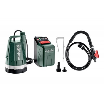 Accu-universele pomp METABO TPF 18 LTX 2200 SOLO, 1", 18V, debiet 2200 l/u, druk 2,2 bar - Productenvergelijking