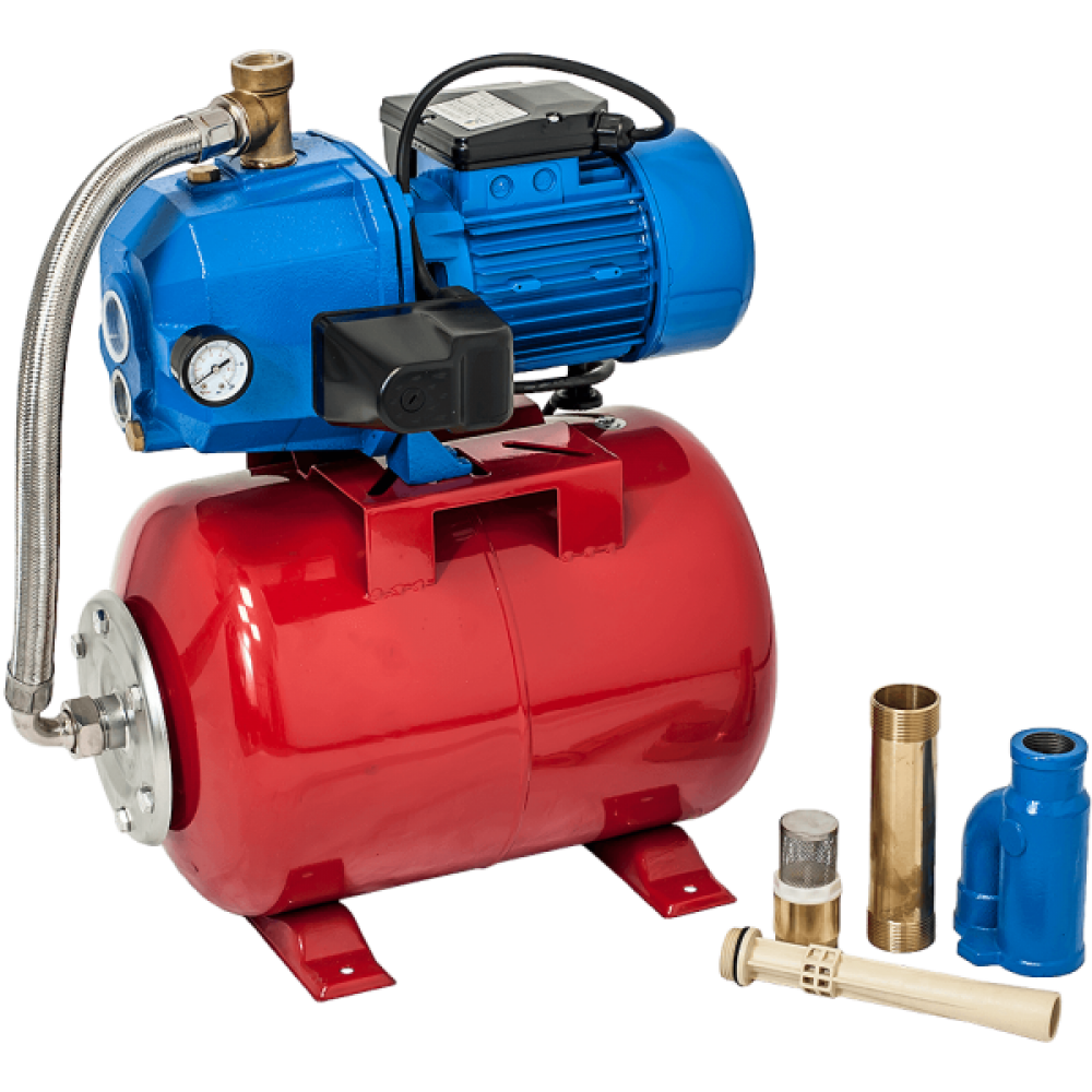 Injector-hydrofoorpomp Gmax AUTOJET DP550 – debiet 1,5 m³/u, vermogen 0,75 kW, opvoerhoogte 60 m | Elektrische Waterpompen | Waterpompen |