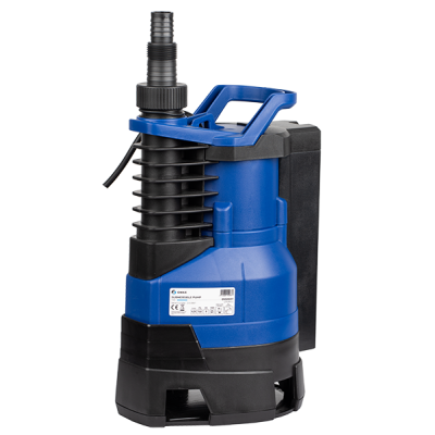 Dompeldrainagepomp voor vuil water Gmax met ingebouwde vlotter – debiet 15,5 m³/u, vermogen 0,9 kW, opvoerhoogte 8,5 m - Gmax