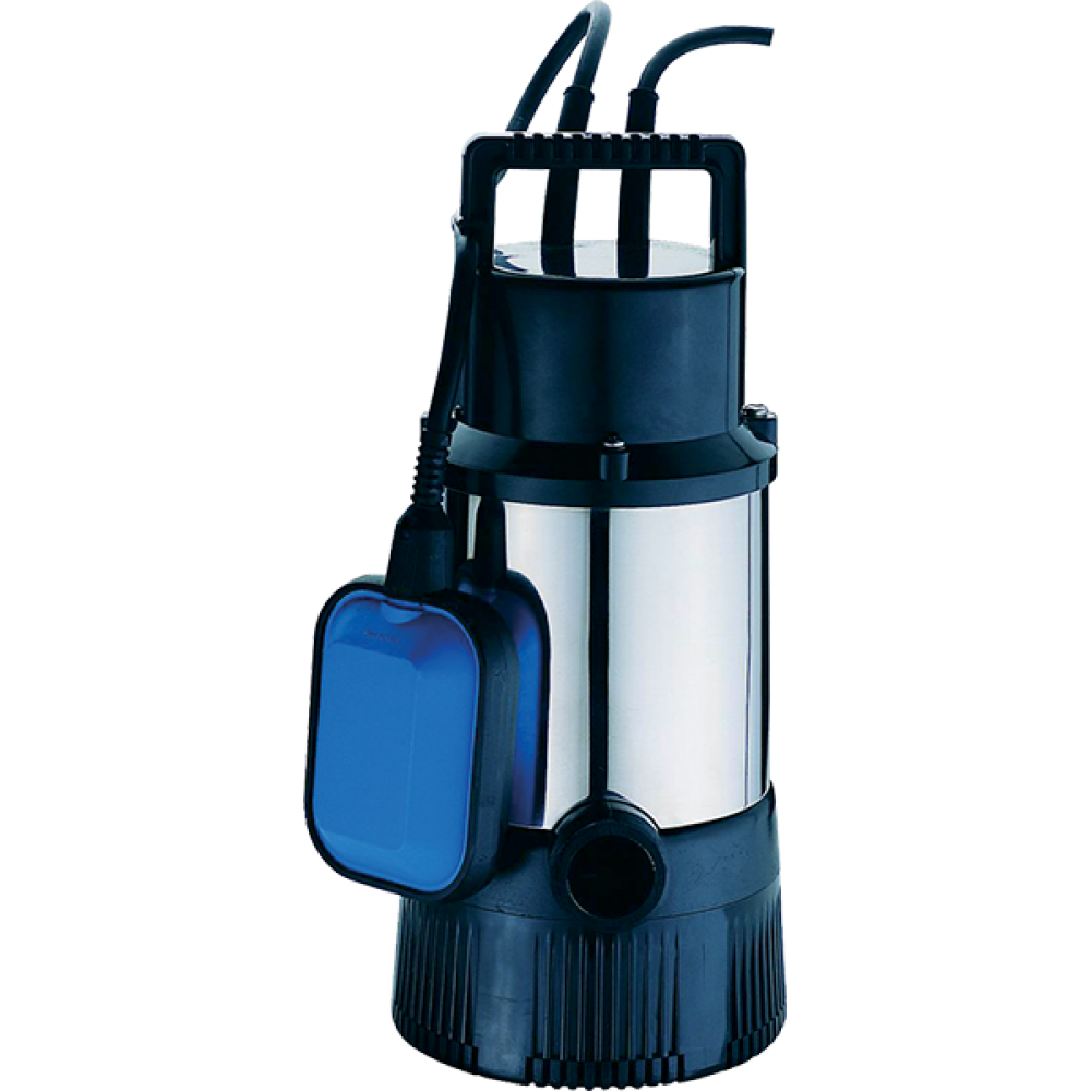 Dompeldrainagepomp voor schoon water Gmax met externe vlotter – debiet 12,5 m³/u, vermogen 0,8 kW, opvoerhoogte 8 m | Dompel Pompen | Waterpompen |