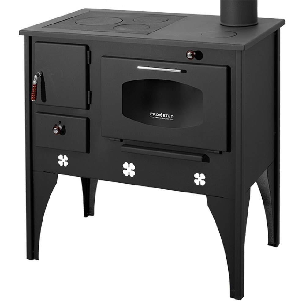 Hout fornuis Prometey NAR Type B, 7kW | Houtkachels met oven | Houtkachels |