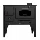 Hout fornuis Prometey NAR Type B, 7kW | Houtkachels met oven | Houtkachels |