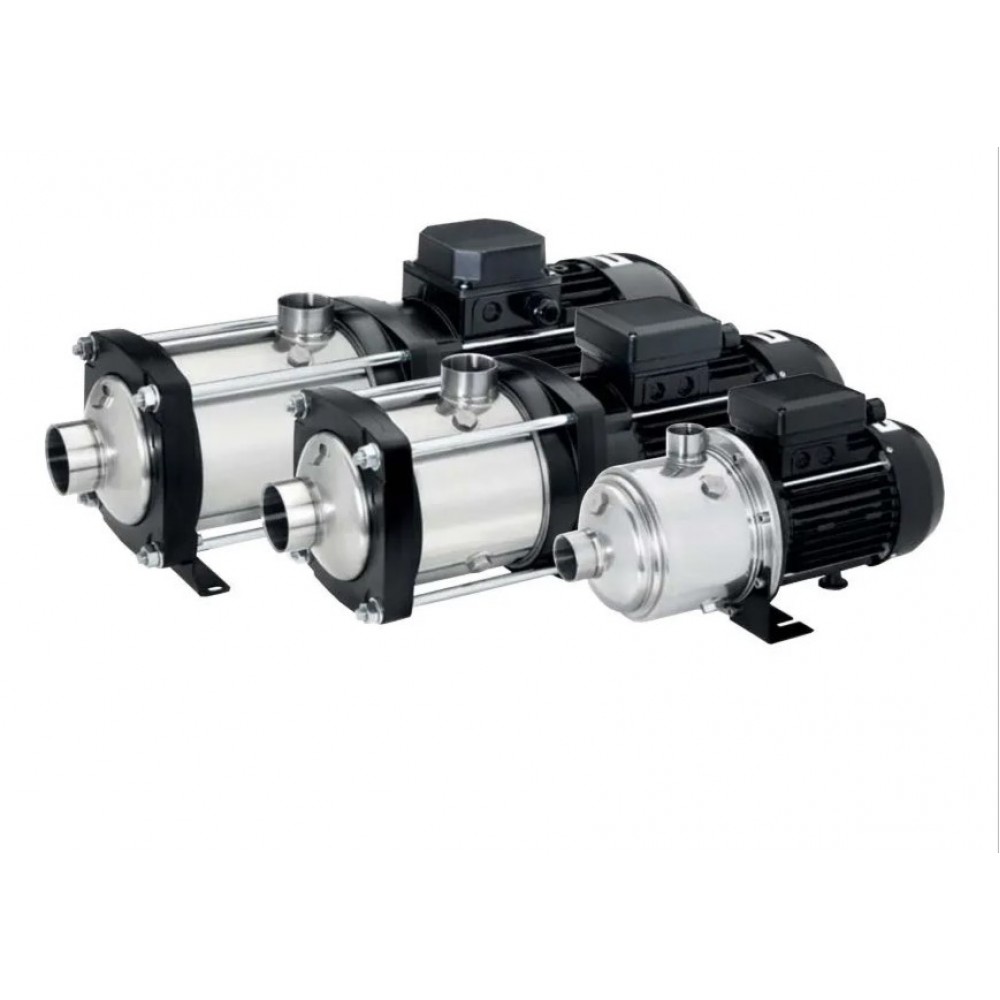 Meertrapspomp waterpomp tuin Franklin EH 15/05, opvoerhoogte 73 m, debiet 29 m³/u, vermogen 4 kW