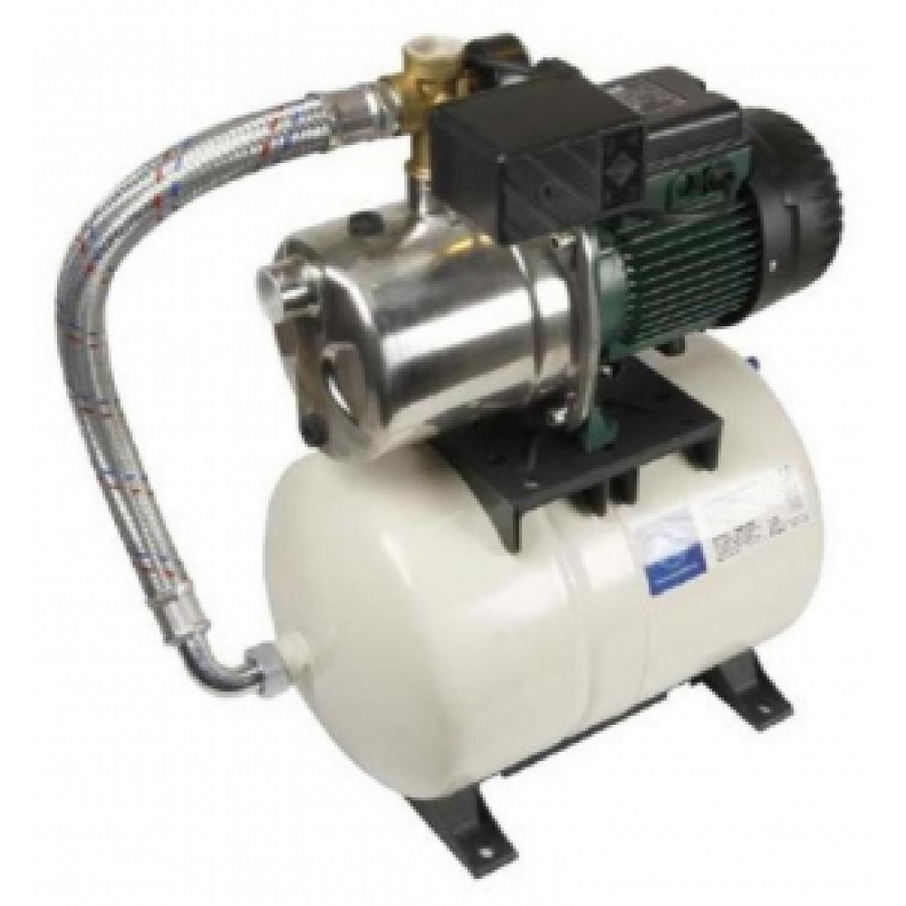 Hydrofoor DAB AQUAJETINOX 132M, opvoerhoogte 48 m, debiet 4,8 m³/u, vermogen 1 kW | Hydrofoor pompen | Waterpompen |