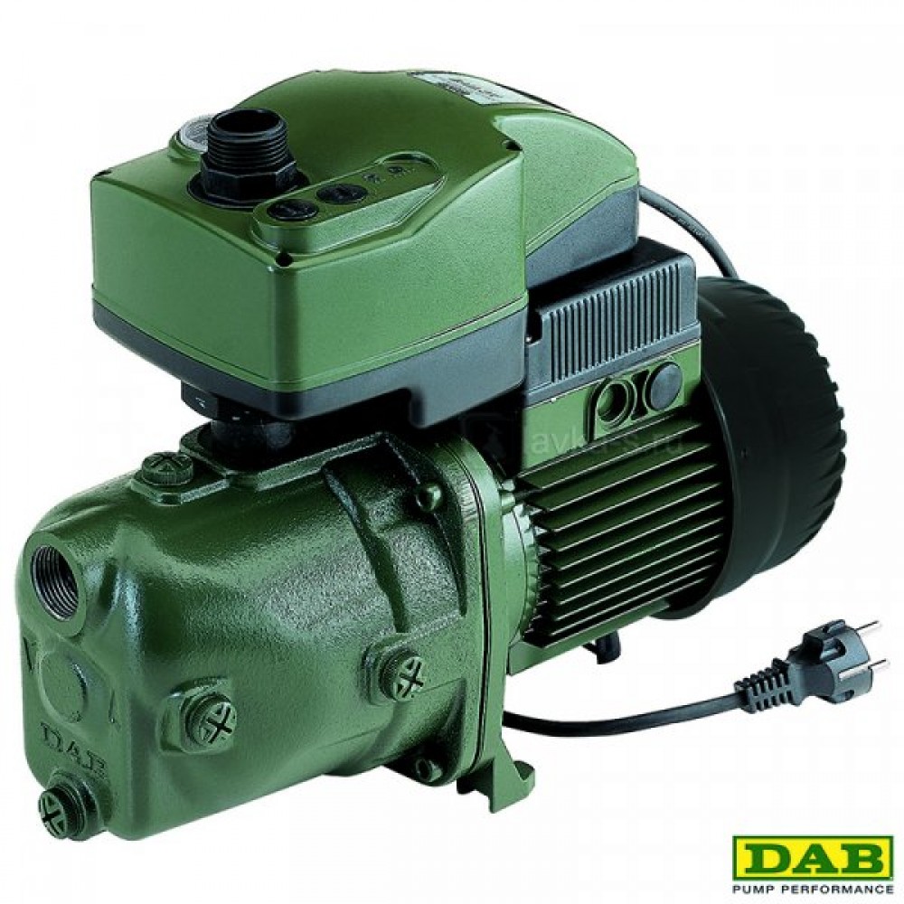 Hydrofoor met elektronische drukschakelaar DAB ACTIVE J 82 M, opvoerhoogte 47 m, debiet 3,6 m³/u, vermogen 850 W | Hydrofoor pompen | Waterpompen |