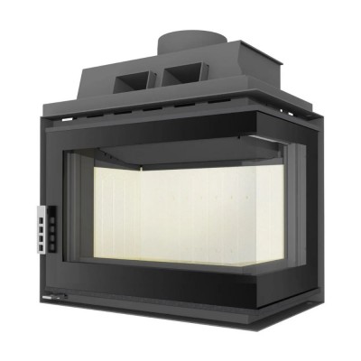 Inbouw haard UNIFLAM 600 DURO S met luchttoevoer, rechterzijde, 11 kW - Haarden