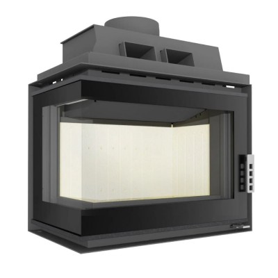 Inbouw haard UNIFLAM 600 DURO S met luchttoevoer, linkerzijde, 11 kW - Haarden