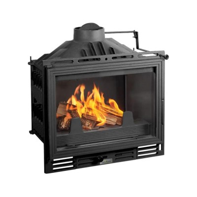 Inbouw haard UNIFLAM 600 ECO met klep en luchttoevoer, 8 kW - Haarden