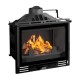 Inbouw haard UNIFLAM 600 PLUS ECO met klep en luchttoevoer, 8 kW | Inzethaarden / Inbouwhaarden | Haarden |