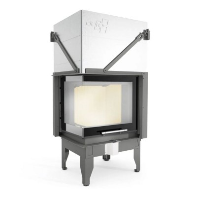 Inbouw haard UNIFLAM 660 DURO met luchtkanalen en luchttoevoer, linkerzijde, 10,25 kW - Haarden
