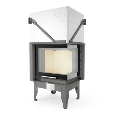 Inbouw haard UNIFLAM 660 DURO met luchtkanalen en luchttoevoer, rechterzijde, 10,25 kW - Haarden
