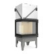 Inbouw haard UNIFLAM 660 DURO met luchtkanalen en luchttoevoer, linkerzijde, 10 kW | Moderne haarden | Haarden |