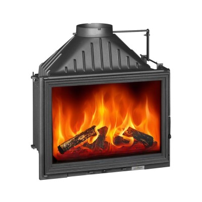 Inbouw haard UNIFLAM 700 LUX ECO met klep en luchttoevoer, 12 kW - Haarden