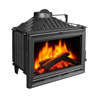 Inbouw haard UNIFLAM 700 OPTION ECO met klep en luchttoevoer, 10 kW - Haarden