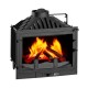 Inbouw haard UNIFLAM 700 STANDARD ECO met klep en luchttoevoer, 10 kW | Gietijzeren haarden | Haarden |