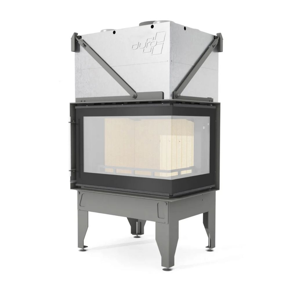 Inbouw haard UNIFLAM 760 DURO met luchtkanalen en luchttoevoer, rechterzijde, 10,8 kW | Moderne haarden | Haarden |