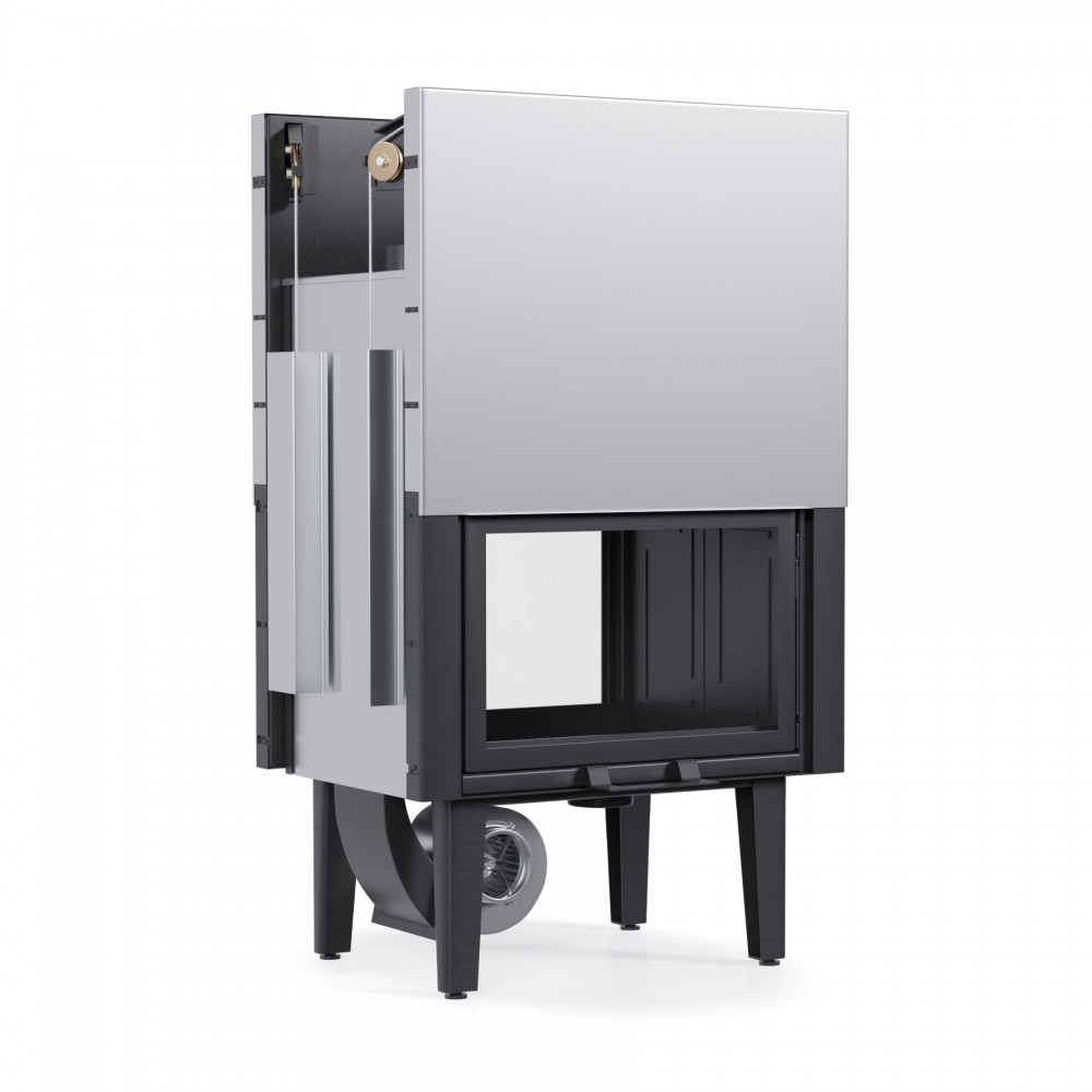 Inbouw haard Balkan Energy ATS TUNNEL AIR 800, met luchtkanalen, 16.1kW | Moderne haarden | Haarden |