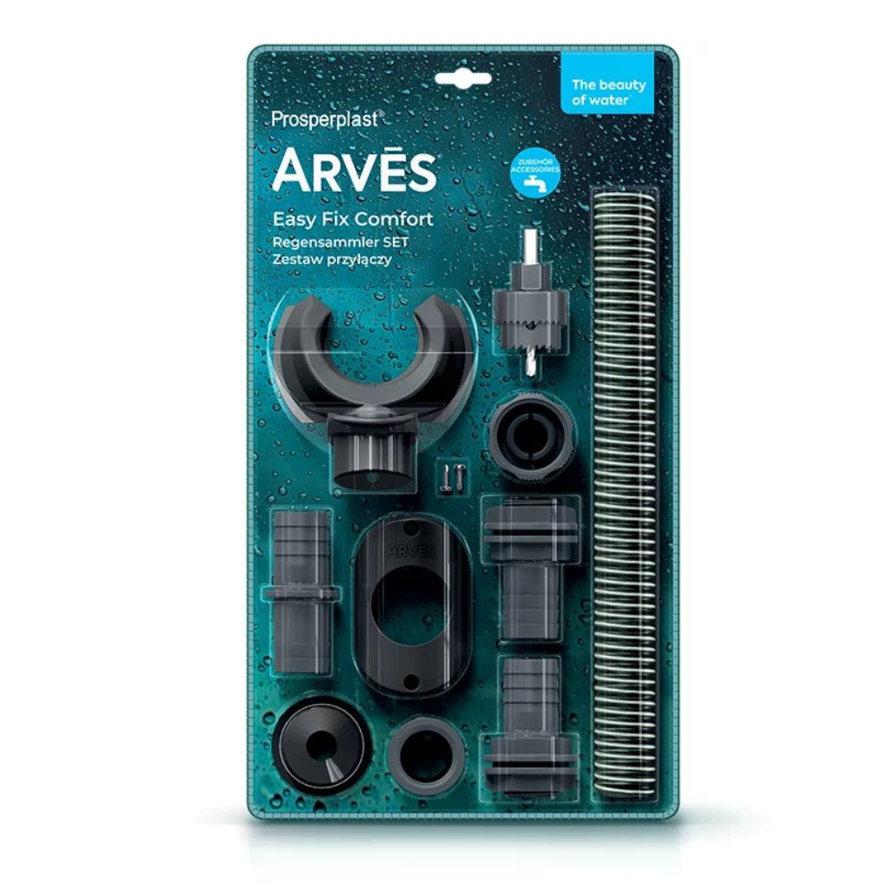 Connection Kit ARVES Easy Fix Comfort Prosperplast, Light Basalt |  |  |