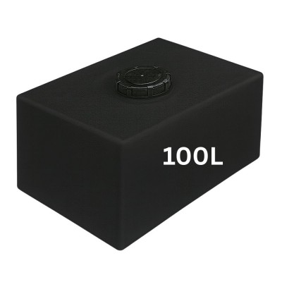 Drinkwatertank HydroMoby SMALL S11, horizontaal 100 L (zwart) - Drinkwatertanks