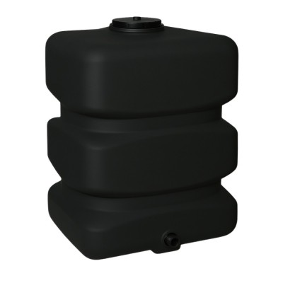 Drinkwatertank MAVIL, rechthoekig verticaal 250 L (zwart) - Productenvergelijking
