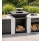 Stalen Charcoal Grill Balkan Energy SQUARE 750 | Houtskoolbarbecue | Barbecue |