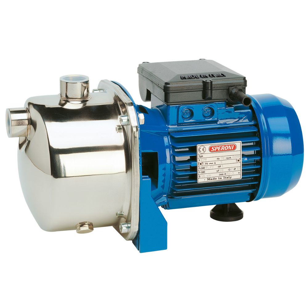 Centrifugale zelfaanzuigende pomp Speroni SM 98-5, meertraps – vermogen 1 kW, opvoerhoogte 58 m, debiet 90 l/min | Centrifugaal Waterpompen | Waterpompen |